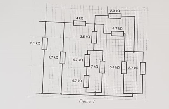 Electric circuit analysis past paper